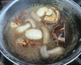 能登松茸の治部煮風煮物作り方4写真