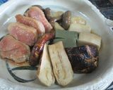能登松茸の治部煮風煮物作り方5写真