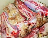 漬けない　スペアリブの甘辛煮（覚書）作り方1写真