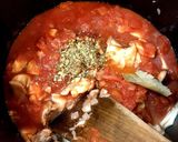 鶏肉とキノコのトマトパスタ作り方5写真