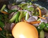 豚レバーの野菜炒め　生姜風味で作り方9写真