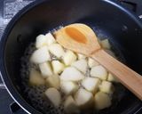 林檎のワイン煮作り方1写真