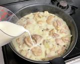 鶏肉のチーズクリーム煮作り方5写真