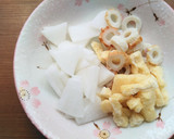 大根と竹輪のあっさり！炊き込みご飯♪作り方1写真