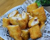 ヘルシー♬ささみの梅チーズフライ★作り方6写真
