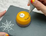 犬おやつ♡ハロウィン用 かぼちゃプリン作り方12写真