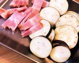 なすとベーコンのトマトソースパスタ作り方1写真