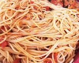 なすとベーコンのトマトソースパスタ作り方10写真