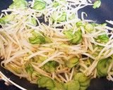 モヤシときゅうりのきゃべつのうまタレ炒め作り方2写真