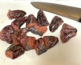 生タラ子(真だら)の簡単煮付け☆作り方1写真