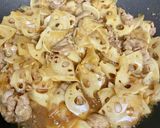 レンコンと豚肉のきんぴら炒め作り方5写真