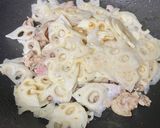 レンコンと豚肉のきんぴら炒め作り方4写真
