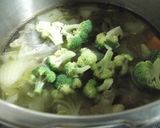 セロリと豚ブロックの香味スープ作り方6写真
