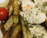 盛りつけにも●鶏肉のシンプル白ワイン炒め作り方3写真