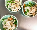 全てレンジピリ辛味噌味ツナ大根青椒肉絲風作り方6写真