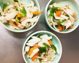 全てレンジピリ辛味噌味ツナ大根青椒肉絲風作り方7写真