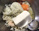糖質制限ダイエット◆カリフラワーピザ生地作り方5写真