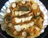 鱈とホタテの柚子こしょう入バター醤油焼き作り方3写真