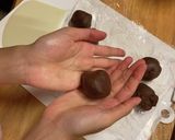 ココア香る♪チョコメロンパン作り方17写真