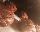 ココア香る♪チョコメロンパン作り方24写真