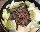 新米パパにお勧め!庶民的な牛すき焼き♪作り方7写真