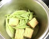 旬の味！簡単！厚揚げとさつま芋の茎の煮物作り方5写真