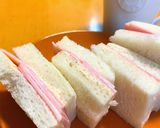シンプル♫ ハムサンド作り方8写真