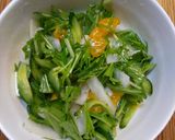 大根と水菜のさっぱりサラダ作り方5写真