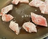 秋鮭と長芋の照り焼き*+作り方4写真