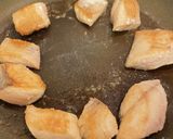 秋鮭と長芋の照り焼き*+作り方5写真