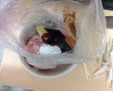 減塩☆中華鶏ハム えのきおかかソース作り方2写真