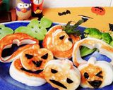 ＊はんぺんハロウィン♪ブロ茎おばけも～＊作り方11写真