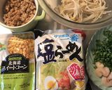 サッポロ一番で五色ラーメン作り方1写真