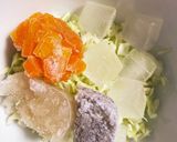 【離乳食後期】手づかみ食べ　お好み焼き作り方2写真