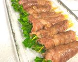 簡単☆薄切り牛肉とかいわれのレンジ蒸し作り方5写真