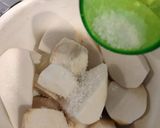 里芋ご飯作り方3写真