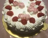 バースデーケーキ2020(4)作り方34写真