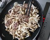 牛肉のクリームチーズ煮★低糖質おつまみ作り方4写真