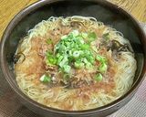 塩昆布とかつお節で煮麺作り方4写真