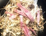 きのこナーラ(きのこのカルボナーラ風)作り方4写真