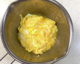 パサパサしない 豆苗とたまごの炒め物作り方3写真