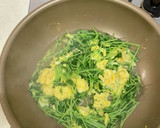 パサパサしない 豆苗とたまごの炒め物作り方6写真