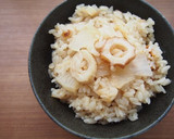 大根と竹輪のあっさり！炊き込みご飯♪作り方3写真