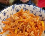 リカちゃん♡人参シリシリ味噌そぼろ丼♪作り方9写真