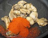 牡蠣で食べるラー油作り方2写真