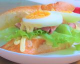 ローストポークのチーズバゲットサンド作り方3写真