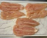 揚げ焼き☆ささみチーズフライ作り方1写真