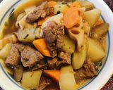 圧力鍋で作る　牛すじの塩昆布煮作り方8写真