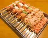 フライパンで簡単♡焼き鳥。作り方1写真