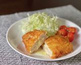 揚げ焼き☆ささみチーズフライ作り方8写真